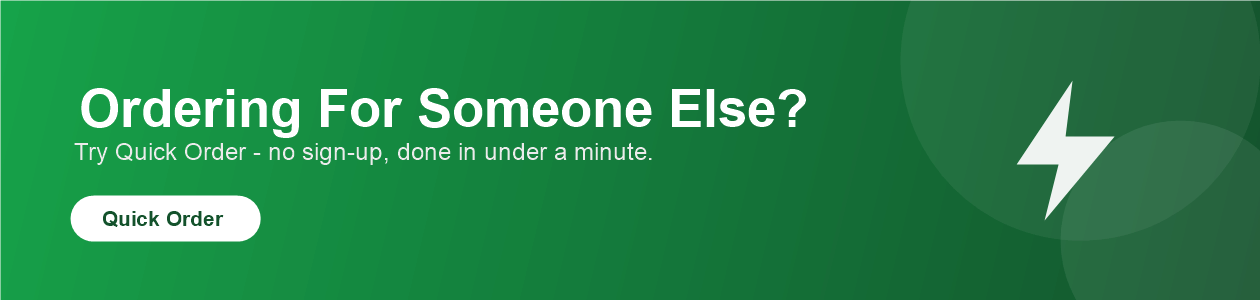 Quick Order - No Sign-up Needed
