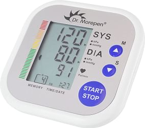 DR. MOREPEN BP02 AUTOMATIC BLOOD PRESSURE MONITOR (WHITE)