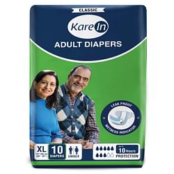 KARE MED CLASSIC TAPE STYLE ADULT DIAPERS - XL SIZE