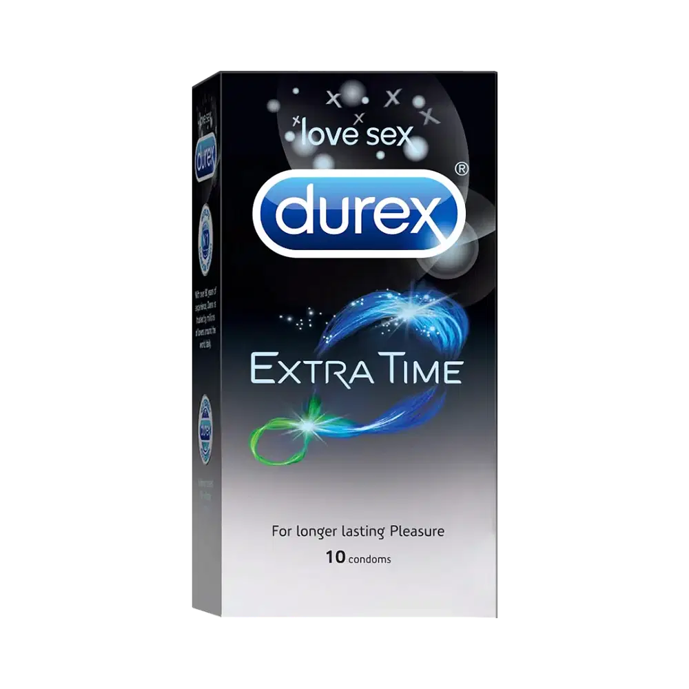 DUREX EXTRA TIME CONDOMS 10 PCS