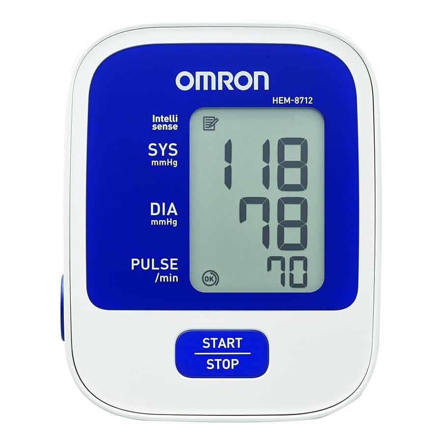OMRON HEM 8712 DIGITAL BLOOD PRESSURE MONITOR WITH CUFF