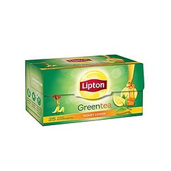 LIPTON HONEY LEMON GREEN TEA BAGS, 35 G (25 BAGS X 1.4 G EACH)