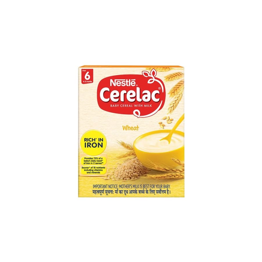 NESTLE CERELAC BABY CEREAL WITH MILK , WHEAT ,STAGE 1