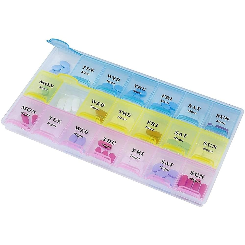 PILL ORGANIZER BOX