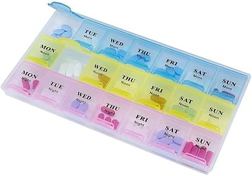 PILL ORGANIZER BOX