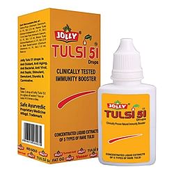 JOLLY PHARMA TULSI 51 DROPS NATURAL IMMUNITY BOOSTER (30 ML)