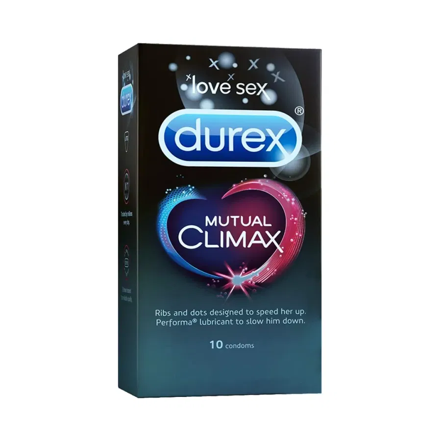 DUREX MUTUAL CLIMAX CONDOMS 10 PCS