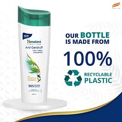 HIMALAYA ANTI DANDRUFF TEA TREE OIL & ALOE VERA SHAMPOO 340 ML