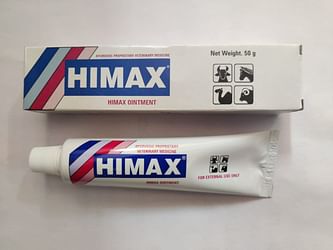 HIMAX OINTMENT AYURVEDIC VETERINARY MEDICINE 50 GMS (PACK OF 3)