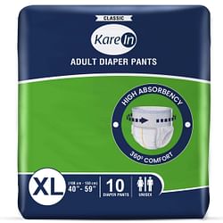 KAREIN CLASSIC PANT STYLE ADULT DIAPERS - XL SIZE