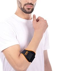 TYNOR TENNIS ELBOW SUPPORT, BLACK, MEDIUM, 1 UNIT