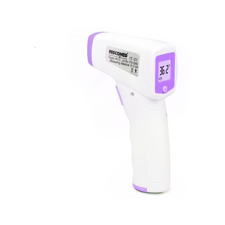 NISCOMED IT-01Non Contact Forehead Temporal Artery Infrared Thermometer (3 Months Warranty)
