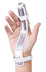 TYNOR FINGER EXTENSION SPLINT, SILVER, LARGE, 1 UNIT
