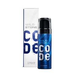 WILD STONE CODE TITANIUM NO GAS LONG LASTING BODY PERFUME SPRAY FOR MEN, 120