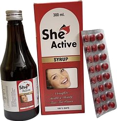 SHE ACTIVE SYRUP 300ML