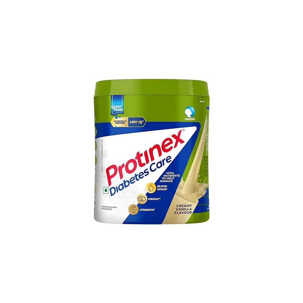 PROTINEX DIABETES CARE DRINK MIX FOR ADULTS - (VANILLA FLAVOR, 400 GMS, JAR)