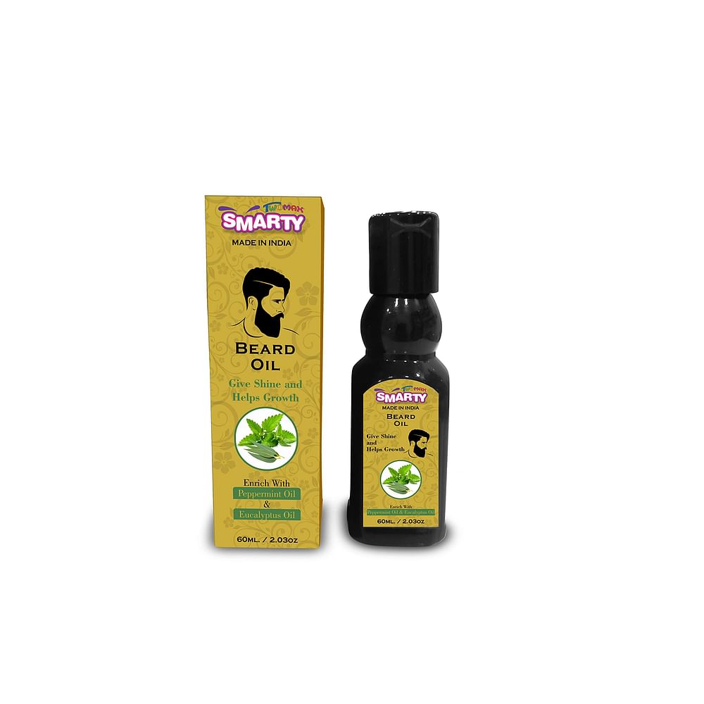 SMARTY TWOMAX BEARD OIL PEPPERMINT AND EUCALYPTUS OIL