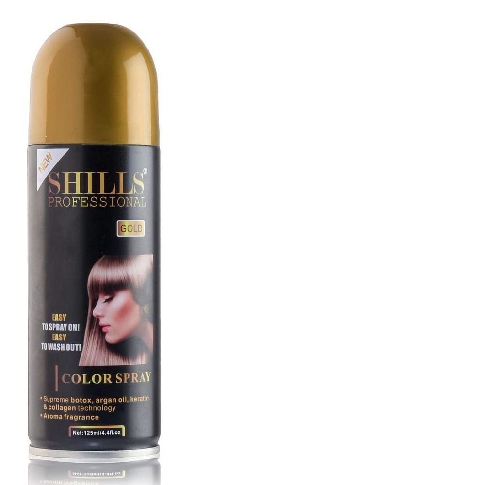SHILLS PROFESSIONAL HAIR COLOR SPRAY GOLD 125 ML