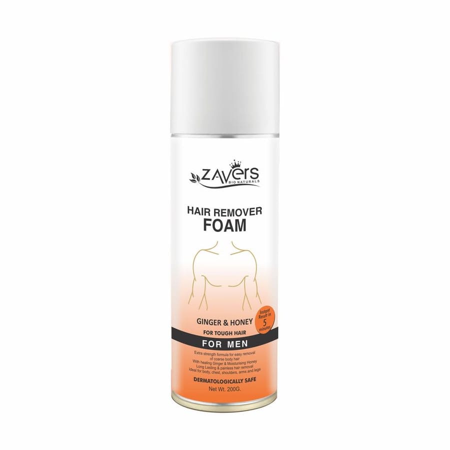 ZEVERS HAIR REMOVAL FOAM FOR MEN