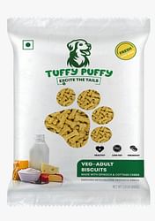 Veg Dog Biscuits For Adult, Made with Spinach, Cheese & Milk