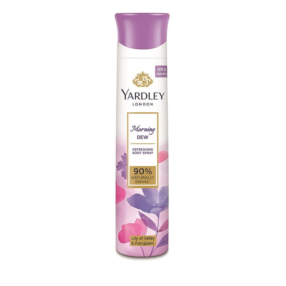 YARDLEY MORNING DEW REFRESHING BODY SPRAY FOR WOMEN 150 ML