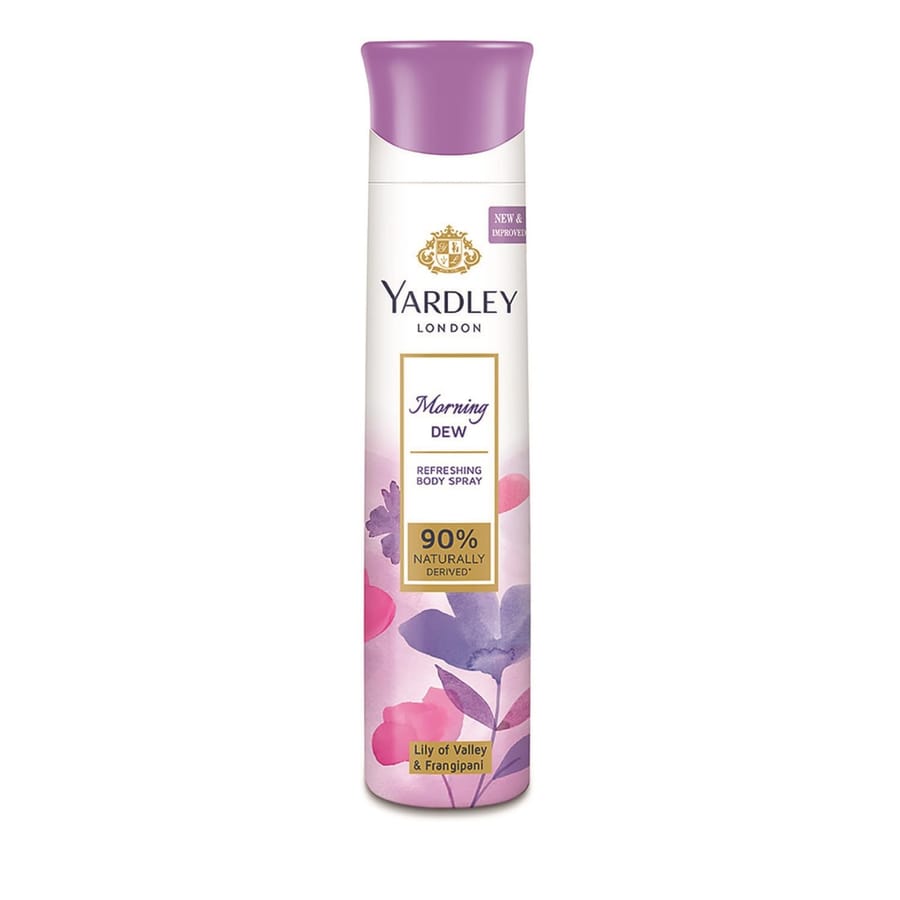 YARDLEY MORNING DEW REFRESHING BODY SPRAY FOR WOMEN 150 ML