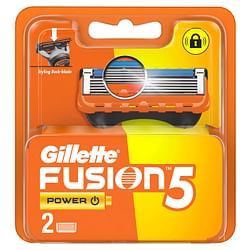 GILLETTE FUSION SHAVING CARTRIDGE 5 BLADES 2 PCS