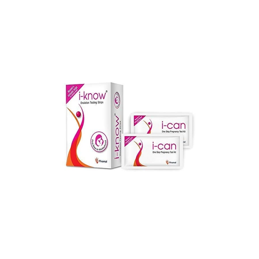 I-KNOW OVULATION DETECTION KIT + I-CAN PREGNANCY TEST DEVICE 2 UNITS 
