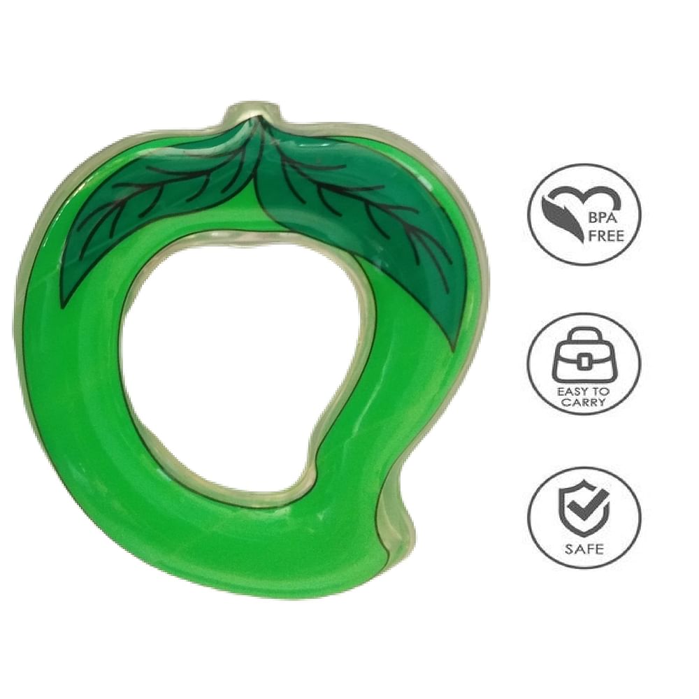 BONNE TENDER FLO BABY WATER FILLED TEETHER GREEN MANGO