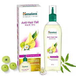 HIMALAYA ANTI-HAIR FALL HAIR OIL | NON STICKY HAIR OIL | PROMOTES HAIR GROWTH | PREVENTS HAIR FALL | MADE WITH BHRINGRAJA & AMLA | FOR WOMEN & MEN | 100ML