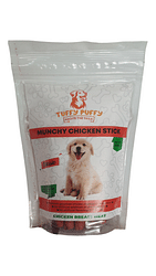 TuffyPuffy Chicken Flavor Munchy Sticks Dog Treats