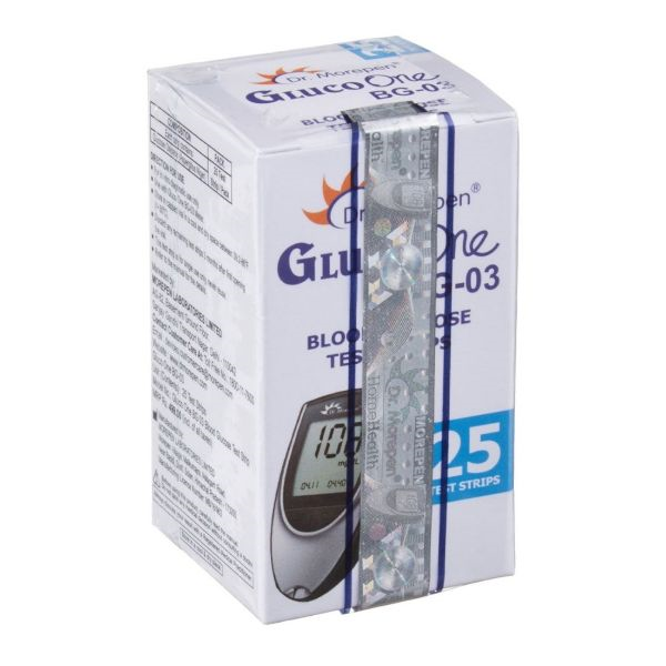 DR. MOREPEN BG-03 BLOOD GLUCOSE TEST STRIPS 25S PACK