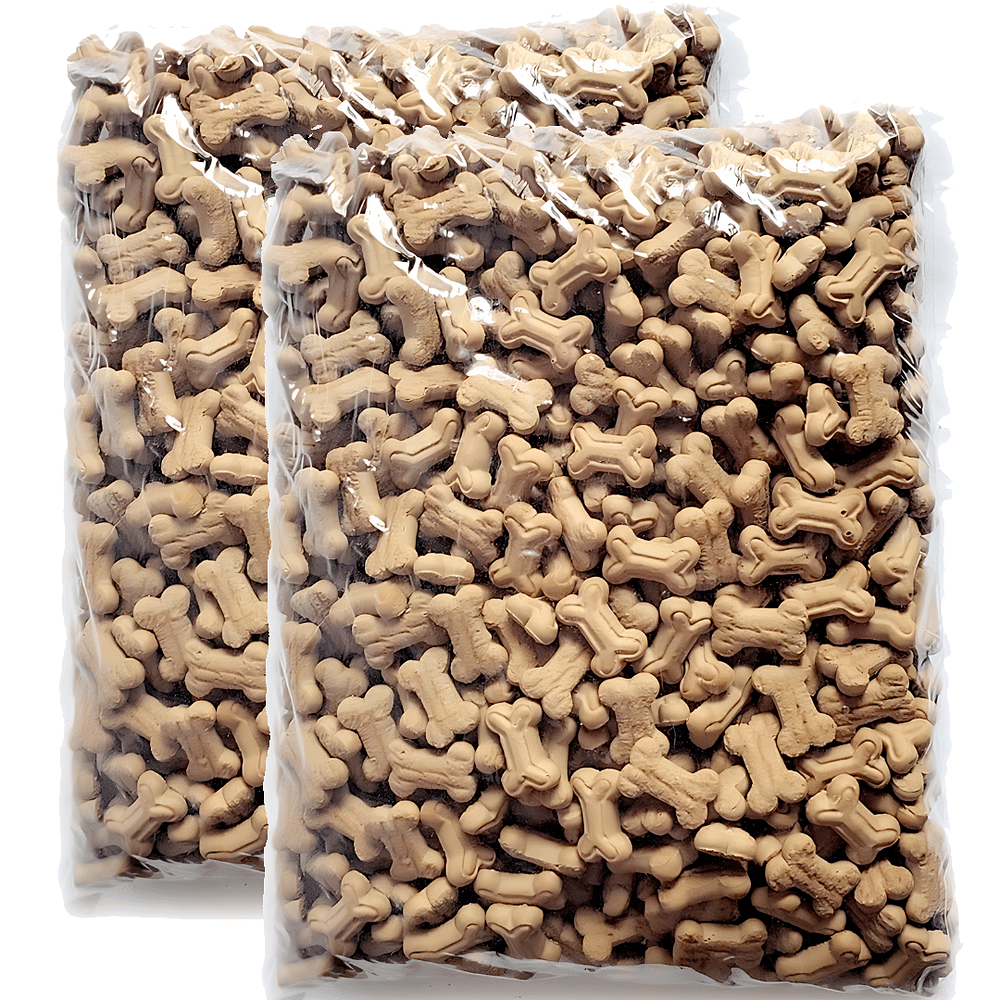 Dog Biscuits for Dogs, Real Chicken Flavor, 1kg (Buy 1 Get 1 Free), Total 2kg Pack