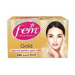 FEM FAIRNESS NATURALS GOLD CREME BLEACH 64 G (PACK OF 2)