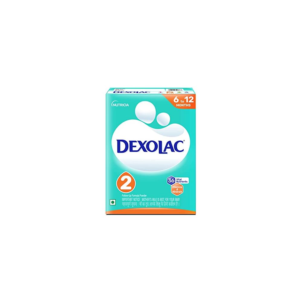 DEXOLAC FOLLOW UP INFANT FORMULA MILK POWDER FOR BABIES - STAGE 2 (6 TO 12 MONTHS) 