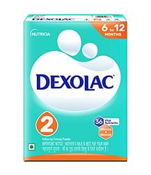 DEXOLAC FOLLOW UP INFANT FORMULA MILK POWDER FOR BABIES - STAGE 2 (6 TO 12 MONTHS) 