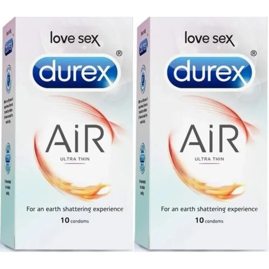 DUREX AIR ULTRA THIN (2 BOXES, 10 CONDOMS IN EACH BOX)