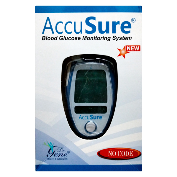 ACCU SURE BLOOD GLUCOSE METER