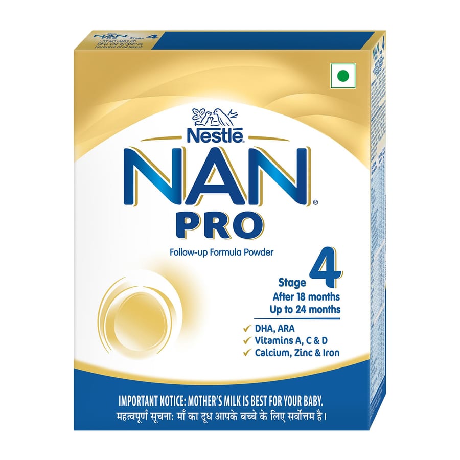 NESTLÉ NAN PRO 4 FOLLOW-UP FORMULA POWDER - AFTER 18 MONTHS, UP TO 24 MONTHS, STAGE 4, 400G