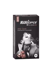 MANFORCE CHOCOLATE FLAVOURED CONDOMS 10 PCS