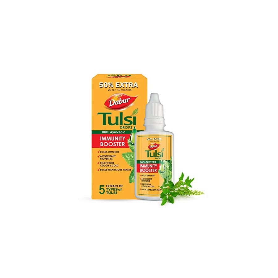 DABUR TULSI DROPS 20 ML (GET EXTRA 10 ML)