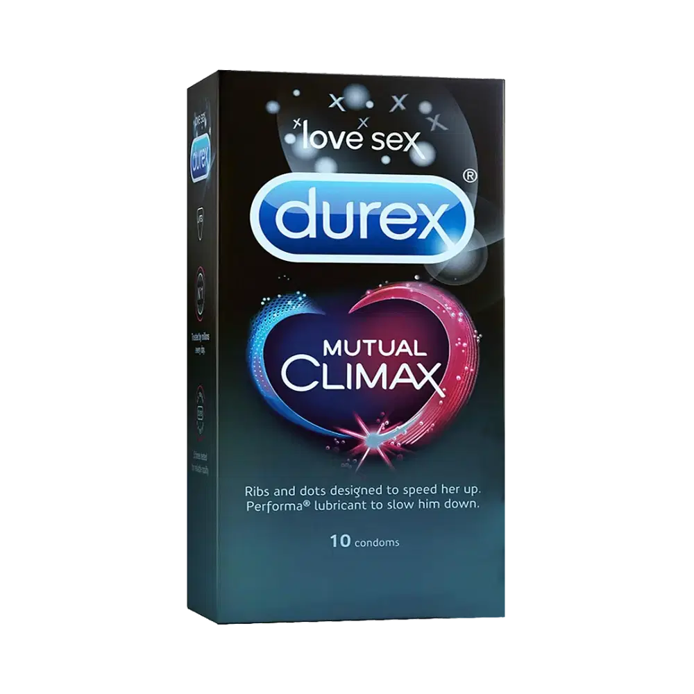 DUREX MUTUAL CLIMAX CONDOMS 10 PCS