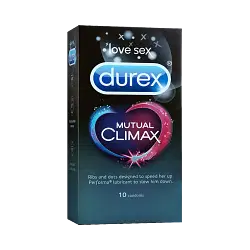 DUREX MUTUAL CLIMAX CONDOMS 10 PCS