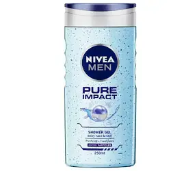 Nivea Men Pure Impact Shower Gel 250 ml