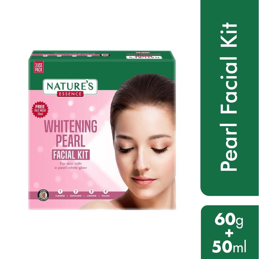 NATURE'S ESSENCE FACIAL KIT - WHITENING PEARL 60 GM