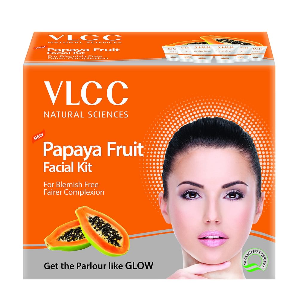 VLCC NEW PAPAYA FRUIT SINGLE FACIAL KIT 60GM