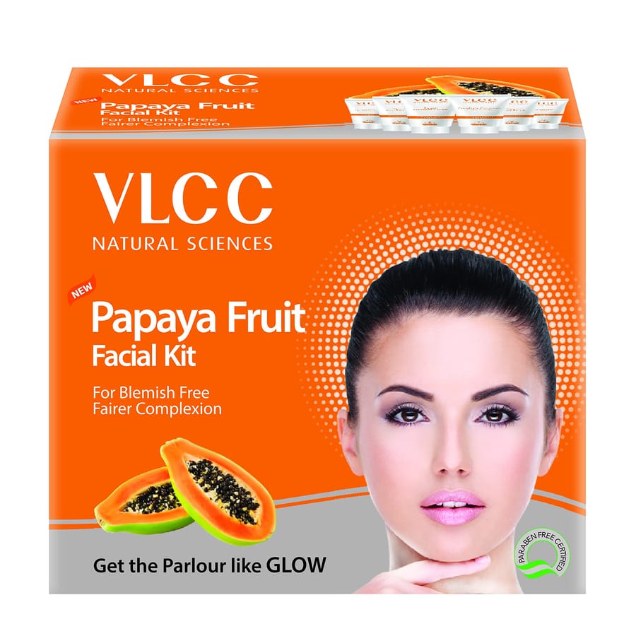 VLCC NEW PAPAYA FRUIT SINGLE FACIAL KIT 60GM