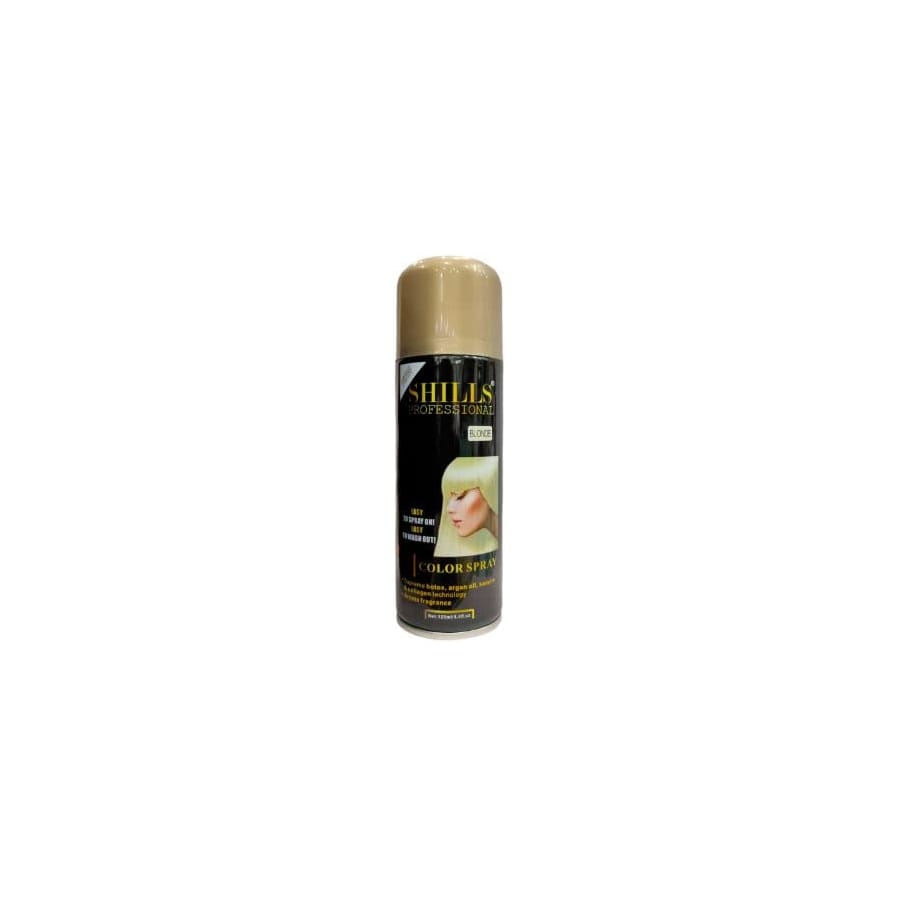 SHILLS PROFESSIONAL TEMPORARY HAIR COLOR SPRAY , BLONDE