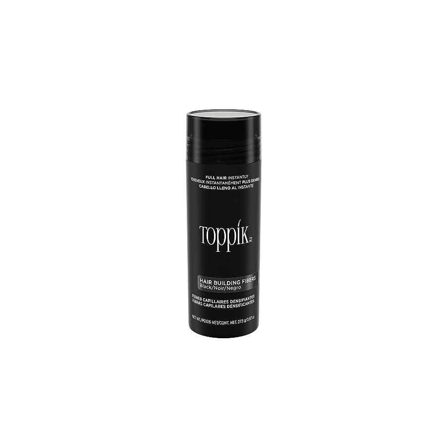 TOPPIK HAIR FIBERS FOR REGROWTH & INSTANT STYLING NATURAL BLACK COLOR 1 UNIT HAIR FIBER  (27.5 G)
