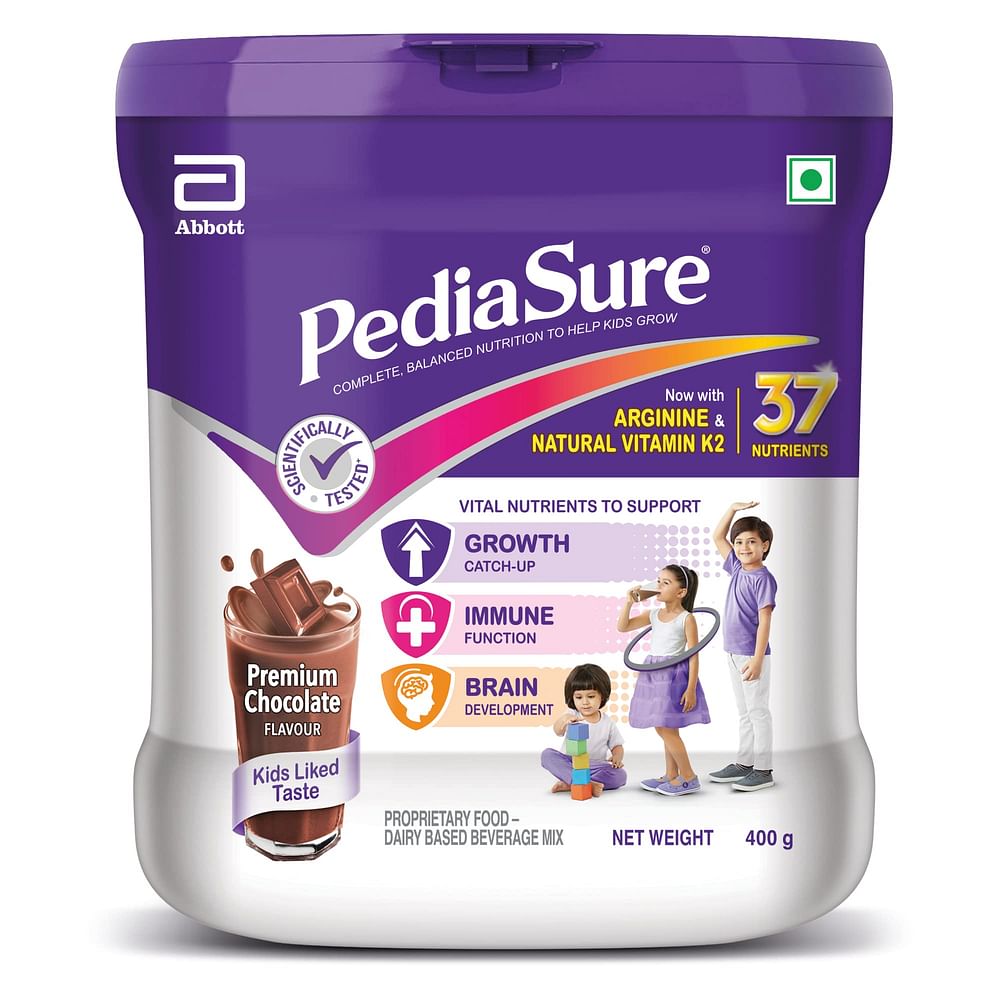 PEDIASURE HEALTH AND NUTRITION DRINK POWDER FOR KIDS GROWTH - 400G (JAR)